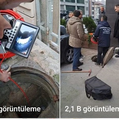 Klozet Tıkanıklığı Açma Kameralı